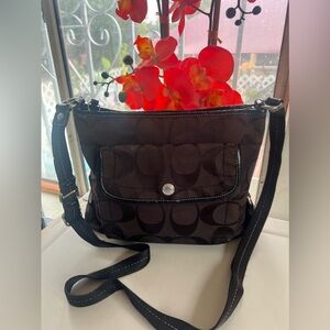 Authentic Coach crossbody purse